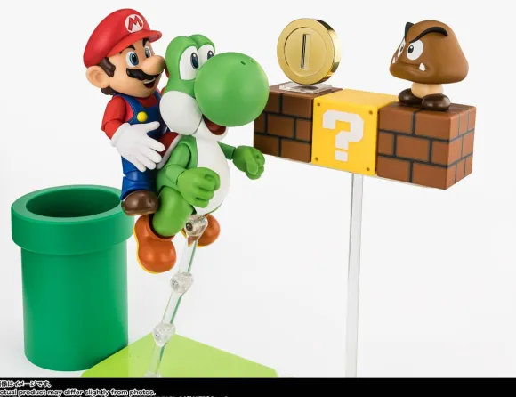 S.H.Figuarts Super Mario Brothers Playset (Super Mario)