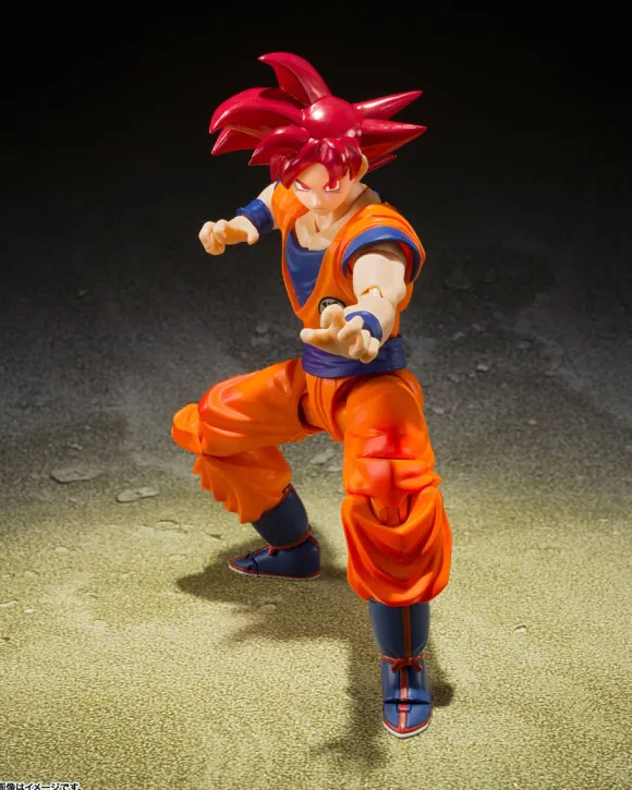 S.H.Figuarts Super Saiyan God Son Goku -The Saiyan God Brought About by a Righteous Heart-