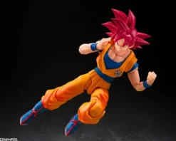 S.H.Figuarts Super Saiyan God Son Goku God Aura