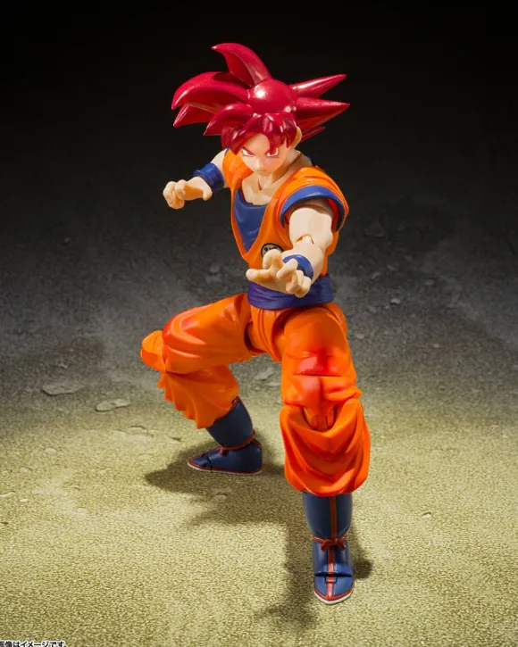 S.H.Figuarts Super Saiyan God Son Goku -Saiyan God Instilled With The Light Of Righteous Hearts- (Reissue)