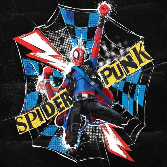Spider-Man: Across the Spider-Verse SV-Action Spider-Punk