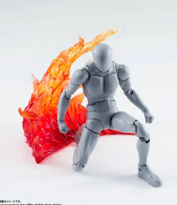 Tamashii EFFECT BURNING FLAME RED Ver. for S.H.Figuarts