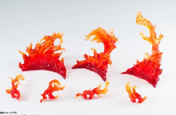 Tamashii EFFECT BURNING FLAME RED Ver. for S.H.Figuarts