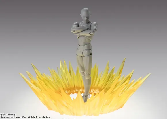 Tamashii EFFECT SHOCK IMPACT Yellow Ver. for S.H.Figuarts