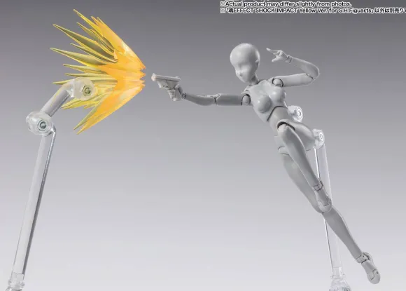 Tamashii EFFECT SHOCK IMPACT Yellow Ver. for S.H.Figuarts