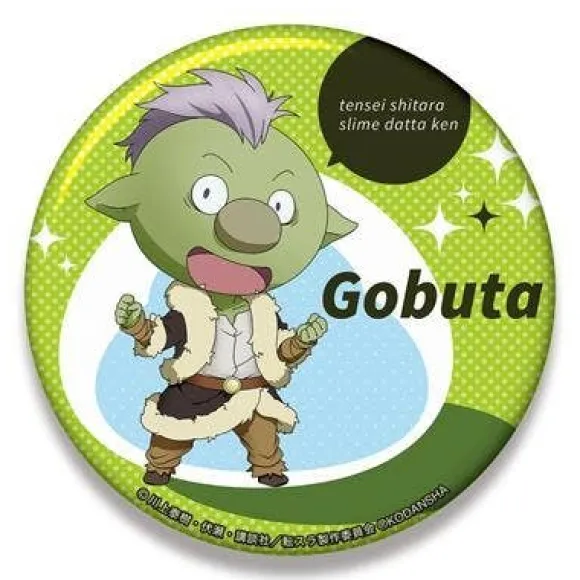 That Time I Got Reincarnated as a Slime: Nendoroid Plus Big Can Badge Gobta