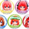 The Quintessential Quintuplets Nendoroid Plus Collectible Pinback Button: 1Box (5pcs)