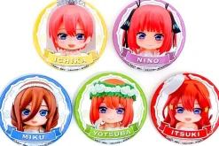 The Quintessential Quintuplets Nendoroid Plus Collectible Pinback Button: 1Box (5pcs)