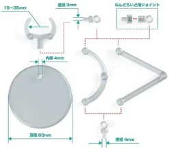 The Simple Stand mini x 4 (for Small Figures & Chibi Figures)