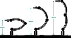 The Simple Stand mini x4 Black (for Small Figures & Chibi Figures)