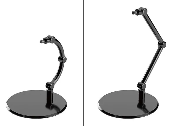 The Simple Stand mini x4 Black (for Small Figures & Chibi Figures)