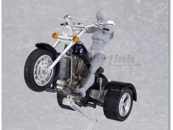 Three-Wheeled Motorcycle Black