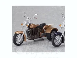 Three-Wheeled Motorcycle Gold