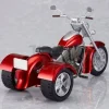 Three-Wheeled Motorcycle Red