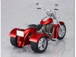 Three-Wheeled Motorcycle Red