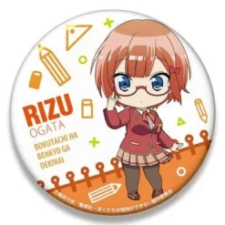 We Never Learn: Nendoroid Plus Big Can Badge Rizu Ogata